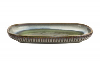 Półmisek prostokątny 19 cm Ombres Green