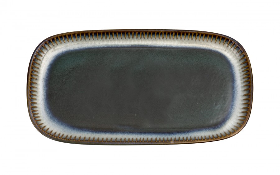 Półmisek prostokątny 30x16 cm Ombres Turquoise