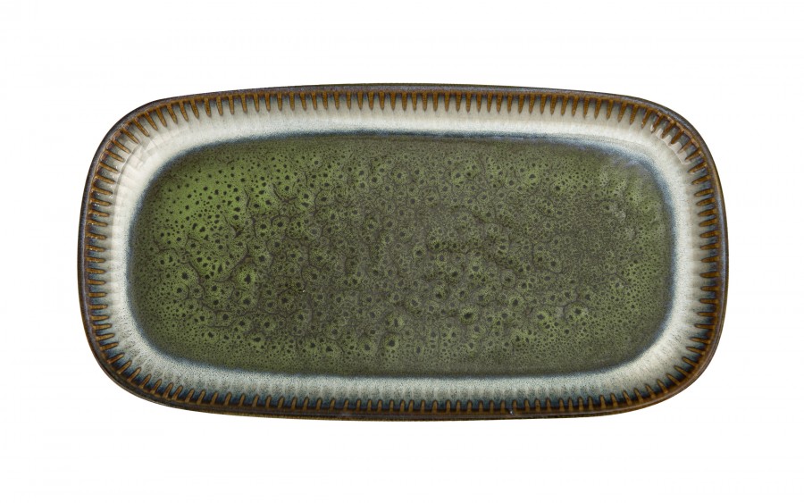 Półmisek prostokątny 30x16 cm Ombres Green