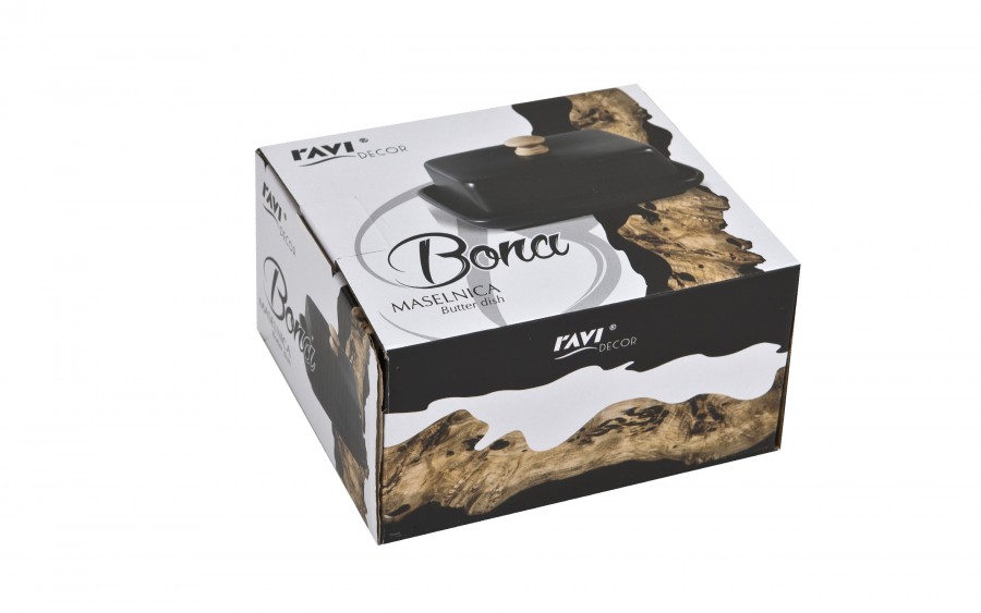 Maselnica porcelanowa Bona czarna