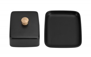 Maselnica porcelanowa Bona czarna