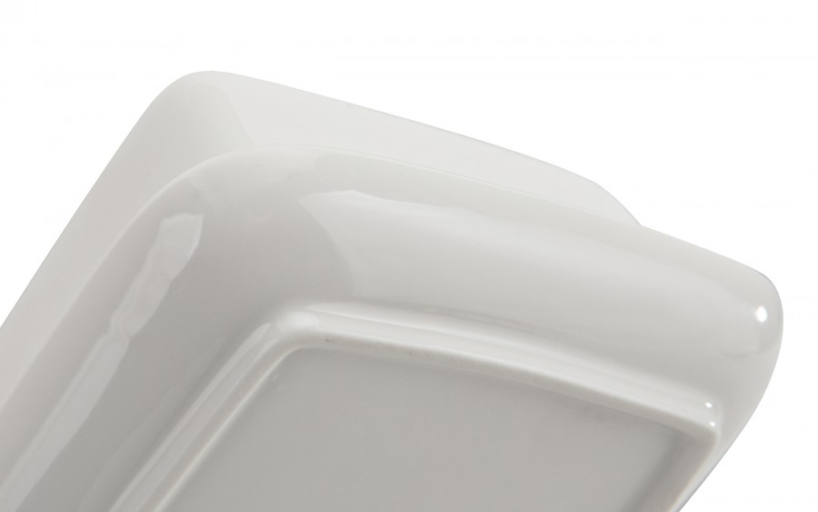 Maselnica porcelanowa Bona biała