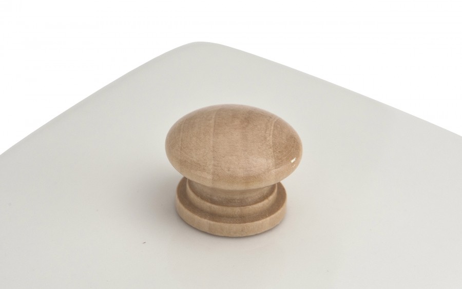 Maselnica porcelanowa Bona biała