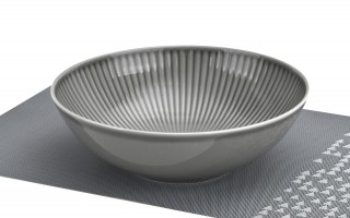 Salaterka 26 cm Dalia Szara