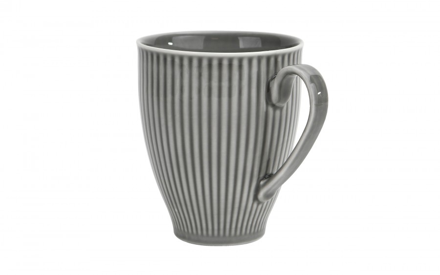 Kubek porcelanowy 420 ml Dalia Szara