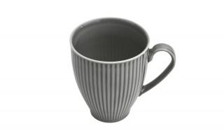 Kubek porcelanowy 420 ml Dalia Szara