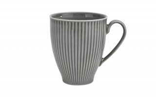 Kubek porcelanowy 420 ml Dalia Szara