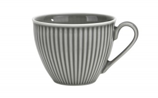 Filiżanka porcelanowa 320 ml + spodek Dalia Szara