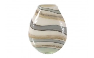 Wazon szklany 30 cm 2341/C125 kolory Ziemi