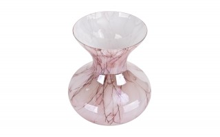 Wazon szklany 25 cm różowy 2311/DB6