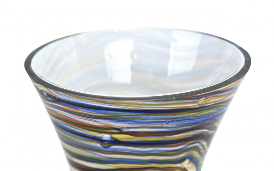 Wazon szklany 28 cm kolorowy 2310/C256