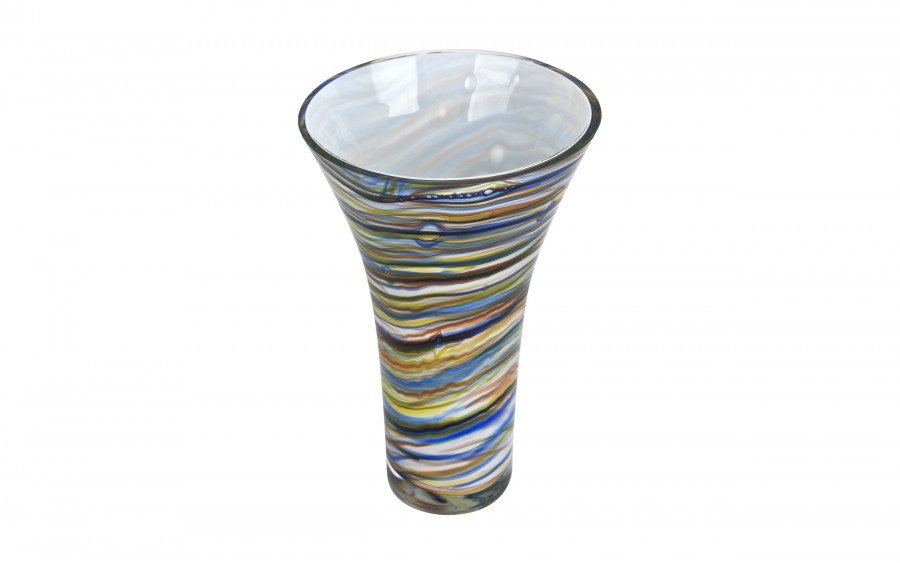 Wazon szklany 28 cm kolorowy 2310/C256