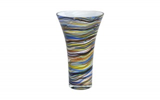 Wazon szklany 28 cm kolorowy 2310/C256