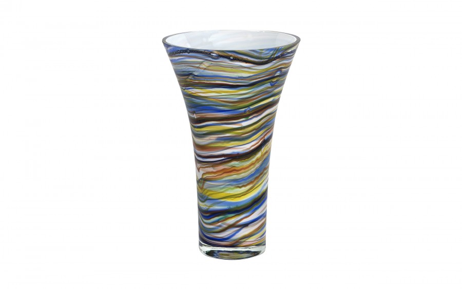 Wazon szklany 28 cm kolorowy 2310/C256