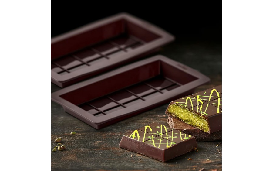 Zestaw 2 silikonowych foremek do dubajskiej czekolady