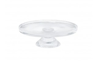 Patera 24 cm Curly przeźroczysta AMBITION