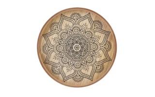 Taca okrągła 35x35x4cm Mandala