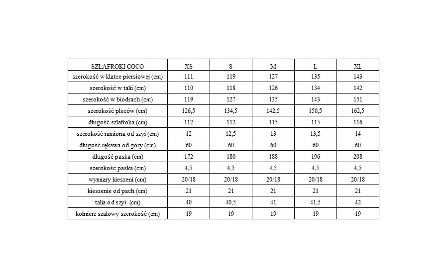 Szlafrok damski taliowany rozm. S Coco 3715 Hibiskus
