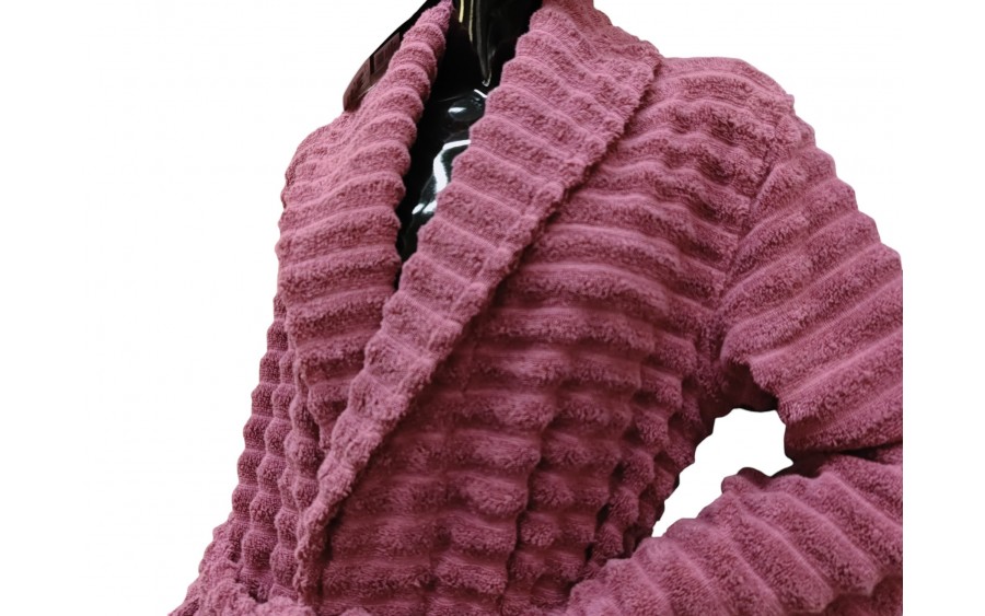 Szlafrok damski taliowany rozm. S Coco 3715 Hibiskus