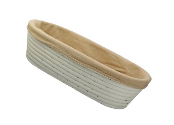 Ratanowy koszyk do garowania chleba 32 cm owalny LEN