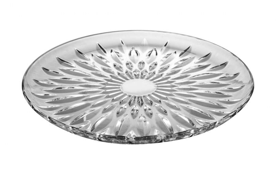Talerz szklany patera 30 cm Vetro