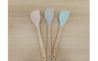 Silikonowa łyżka kuchenna z rantem Alice mix kolorów