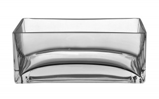 Salaterka szklana prostokątna 20x12x8 cm