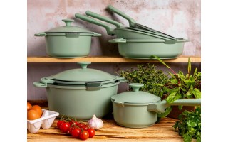 Garnek z pokrywką 24 cm Fern