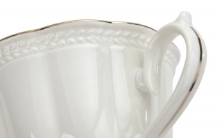 Komplet 6 filiżanek 250 ml + spodki Anet