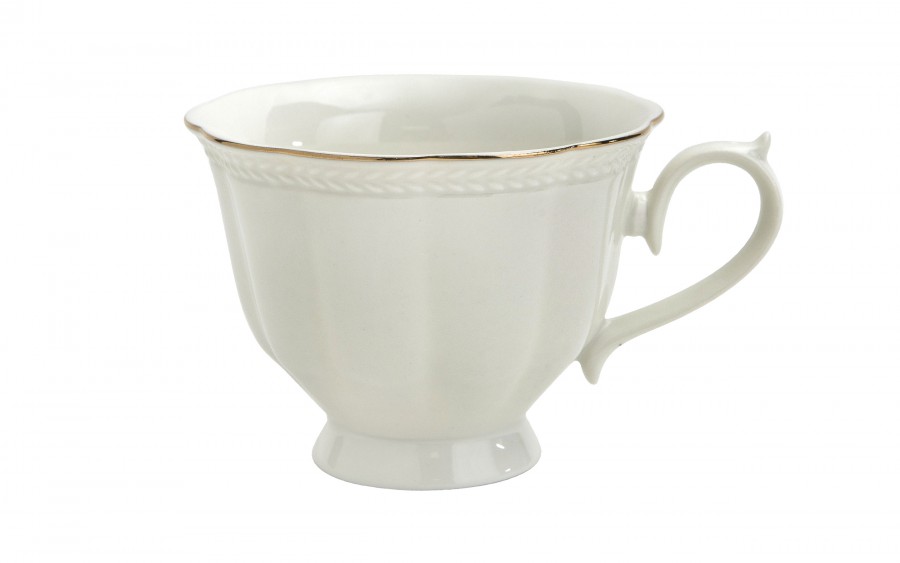 Komplet 6 filiżanek 250 ml + spodki Anet