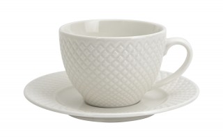 Komplet 2 filiżanek 250 ml + spodki Mediolan