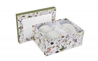 Komplet 2 filiżanek 250 ml + spodki Mediolan