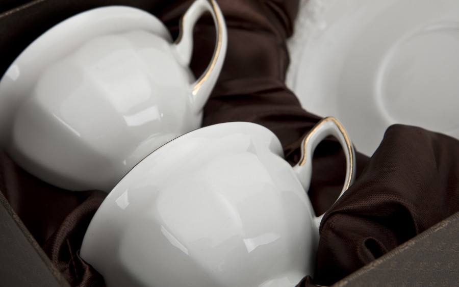 Komplet 2 filiżanek 220 ml + spodki Anthony