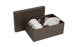 Komplet 2 filiżanek 220 ml + spodki Anthony