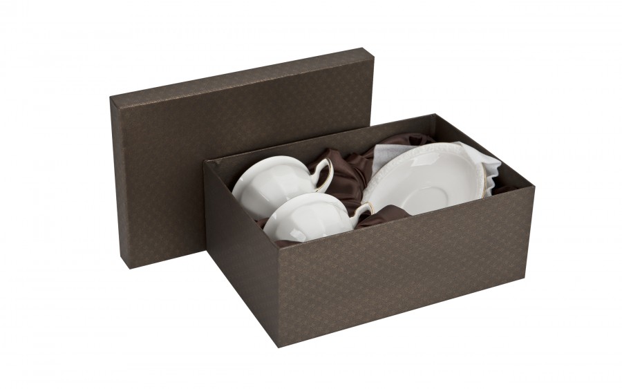 Komplet 2 filiżanek 220 ml + spodki Anthony