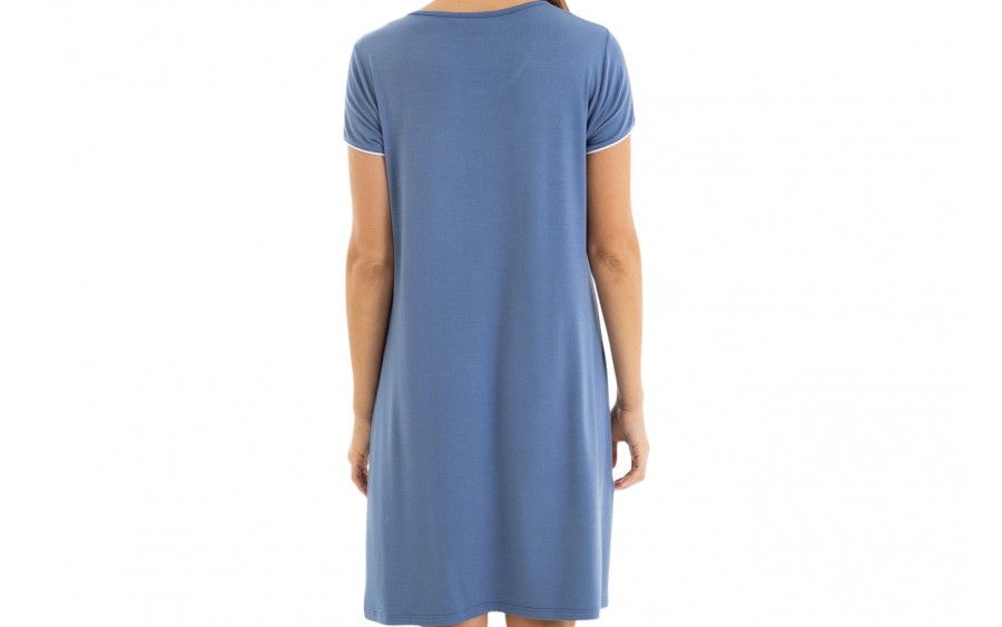 Koszula nocna damska rozm. M Bamboo Blue T04 L257251