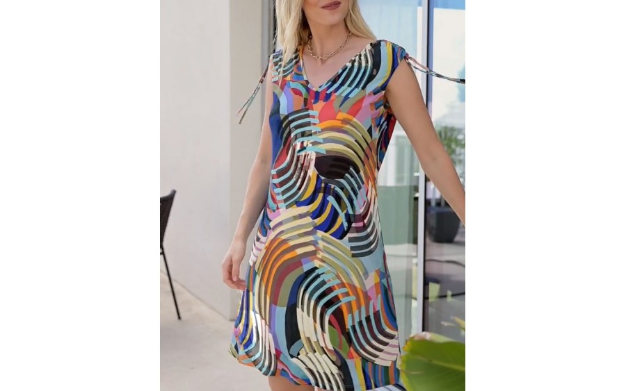 Sukienka plażowa rozm. XL 158 Blue L257413