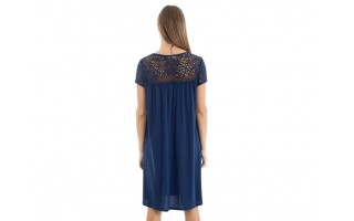 Sukienka plażowa rozm. L Navy Blue L257440