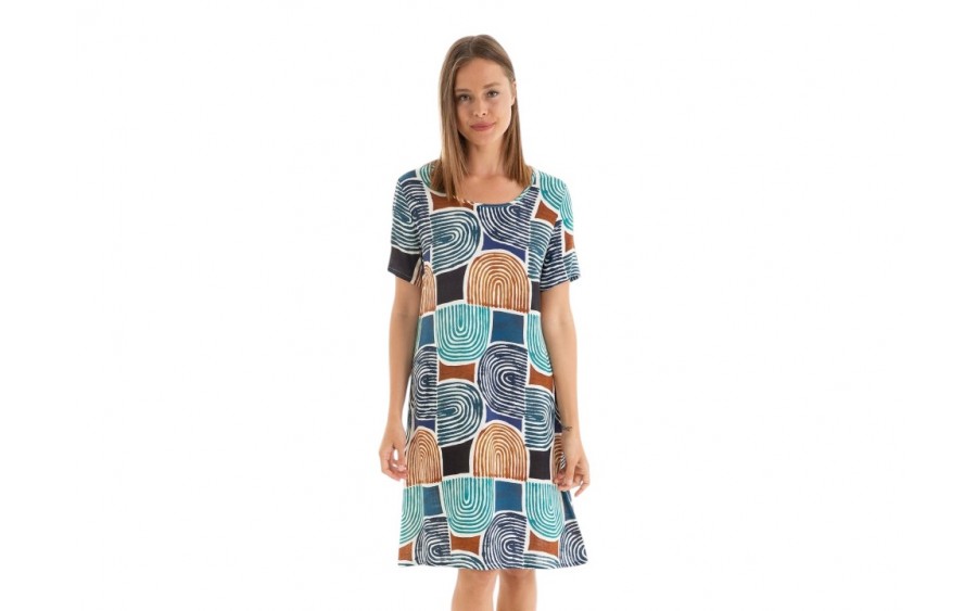 Sukienka plażowa rozm. S Bluish L257425