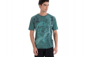 Piżama męska bawełniana rozm. L Gent L251308 zielona