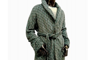 Szlafrok męski rozm. XL Grey L726335