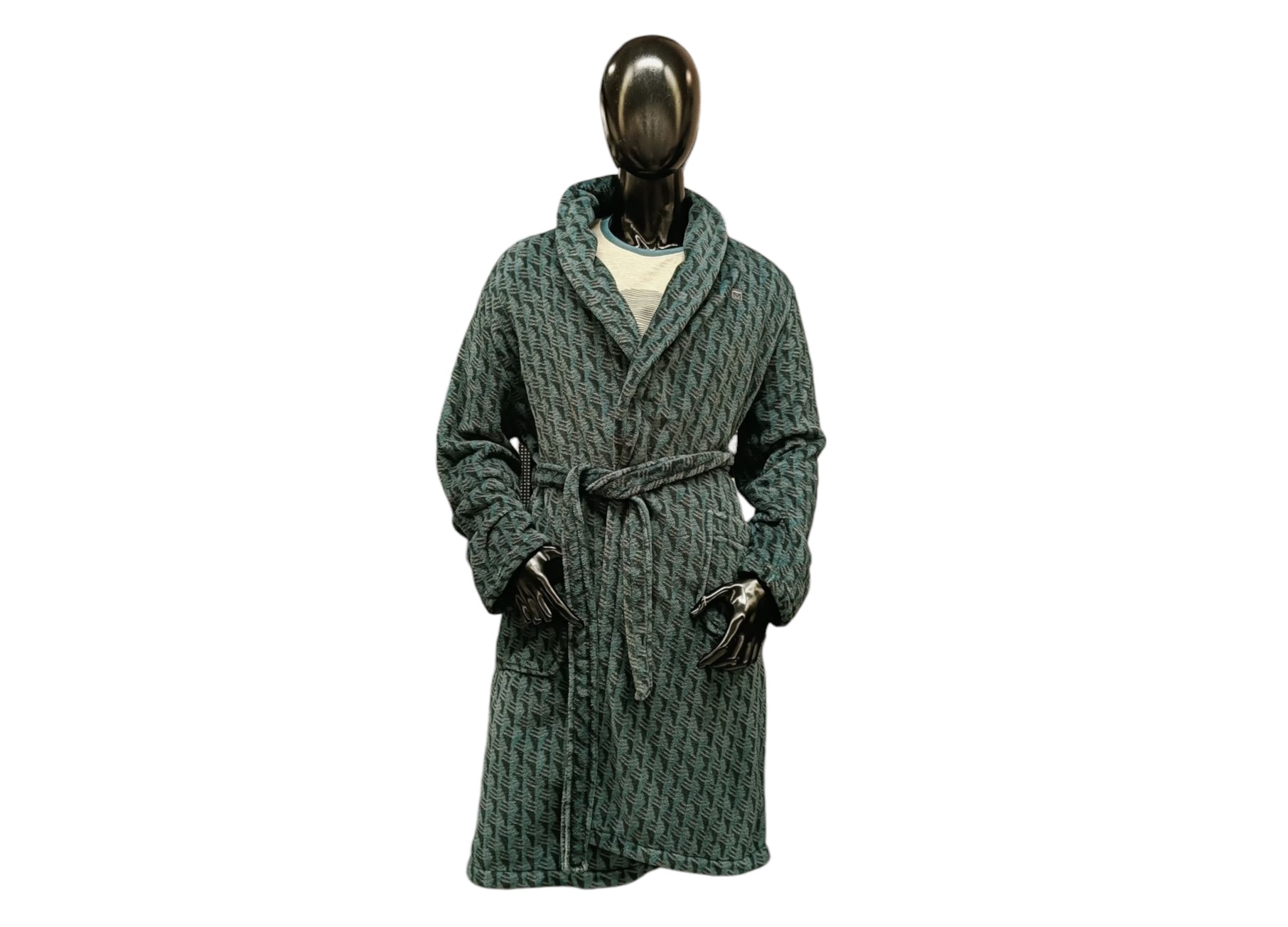 Szlafrok męski rozm. XXL Grey L726335