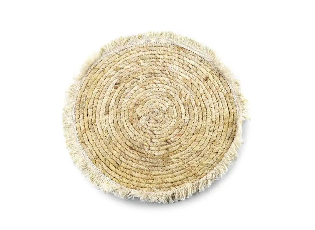 Mata na stół 38 cm Bali Boho HIWB9343