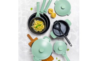 Chochla kuchenna Fern szałwia nylonowa