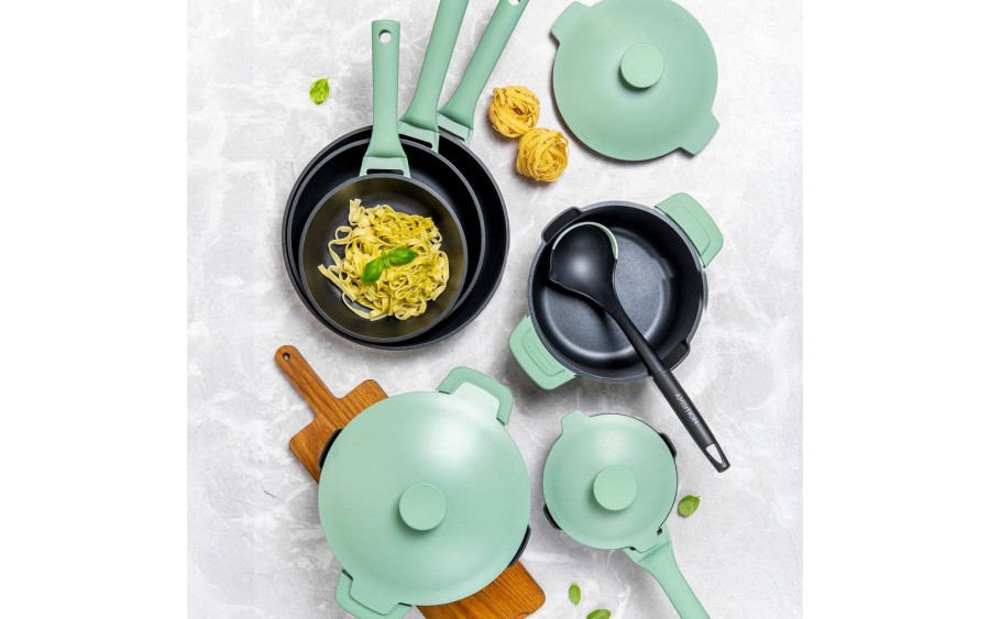 Chochla kuchenna Fern szałwia nylonowa