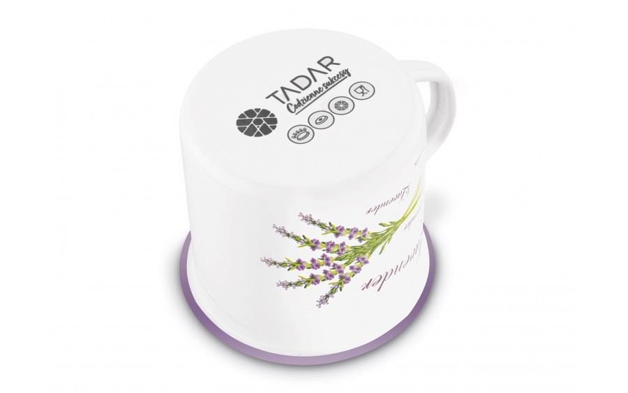 Kubek emaliowany 700 ml Lawenda