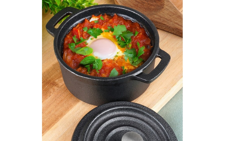 Garnek żeliwny do serwowania 250 ml Cast Line 199073