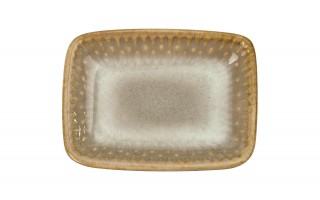 Miska prostokątna ceramiczna 8 cm Ombres Insta mix kolorów