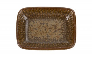 Miska prostokątna ceramiczna 8 cm Ombres Insta mix kolorów