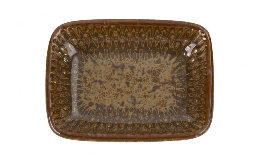 Miska prostokątna ceramiczna 8 cm Ombres Insta mix kolorów